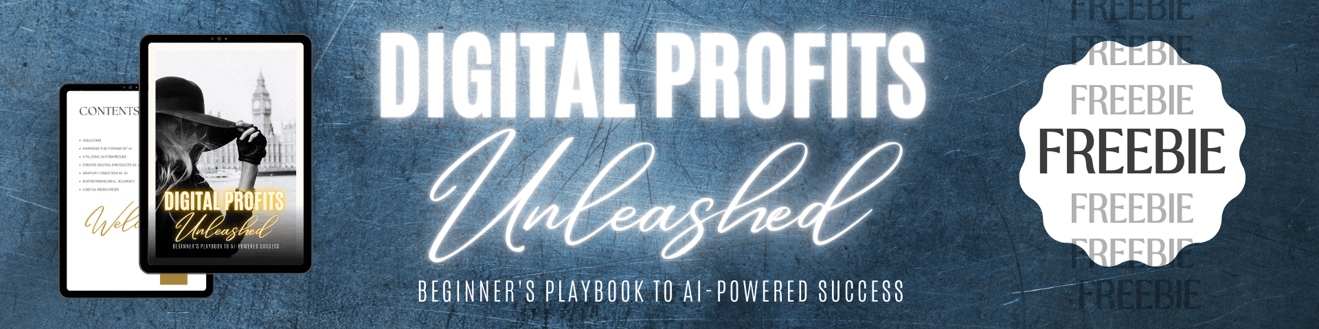 Digital Profits Unleashed - Guide to Make Money Online with AI tools