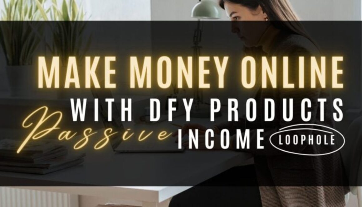Make Money Online from Home with DFY products like Simply Passive with MRR Master Resell Rights. Build Passive Income Streams and Make Money Online for Beginners. Learn How to Make Passive Income for Beginners