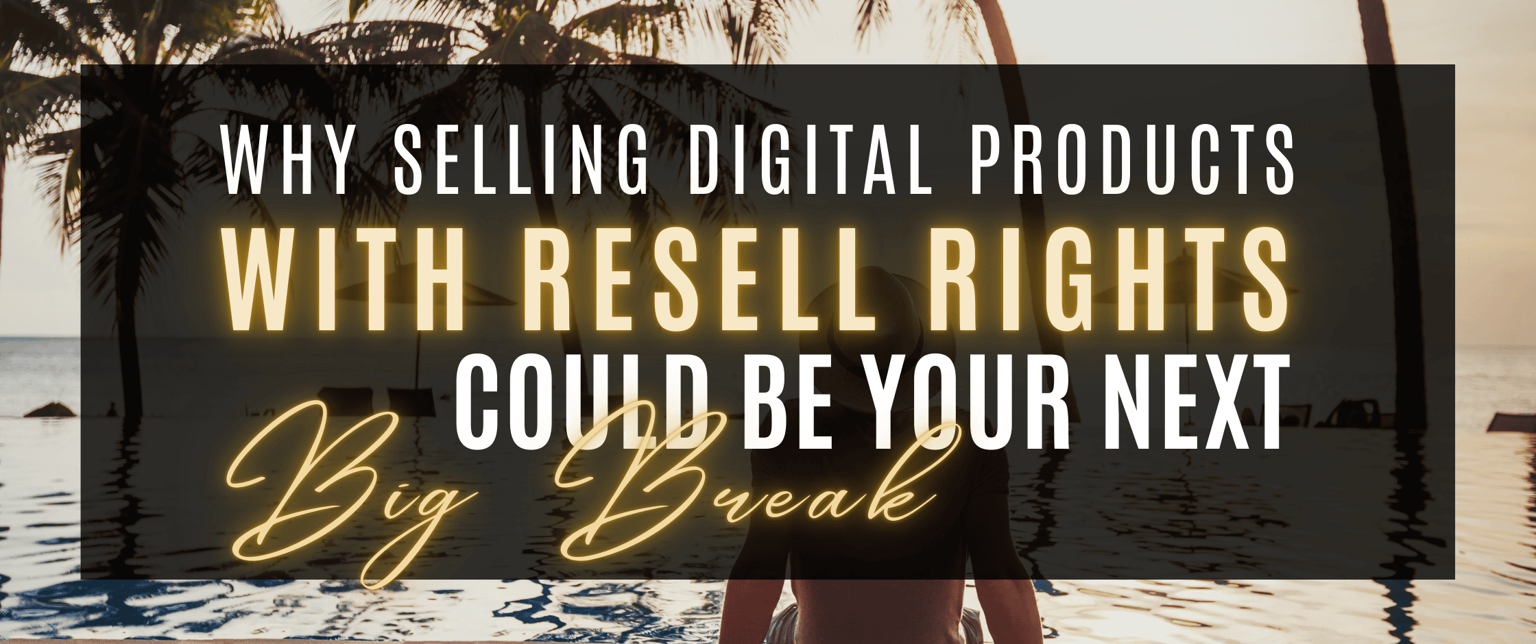 Selling Digital Products with Resell Rights - PLR Digital Products - DFY Digital Products - Done-Foryou Digital Products to Rebrand and Sell As Your Own